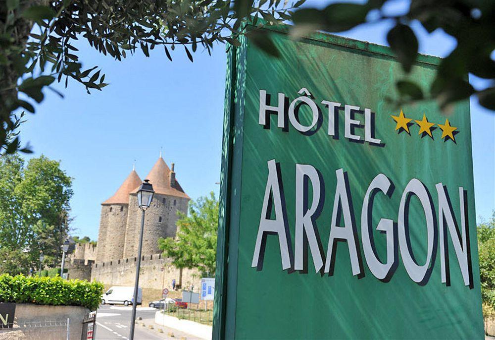 Hôtel l'Aragon Carcassonne Exterior foto