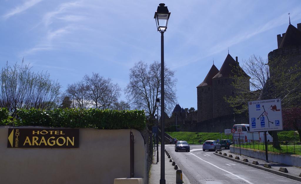 Hôtel l'Aragon Carcassonne Exterior foto